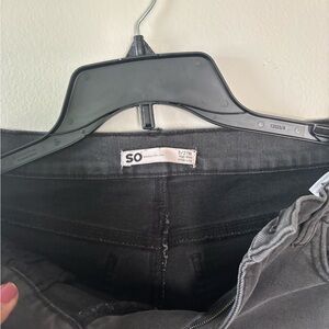 SO Black Denim Jeans Classic Style